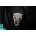 Artificial Resin Buffalo Skull Head Wall Decoration , Resin Figurine Custom Handhande, Statue Collectible Figurines Resin