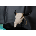 Artificial Resin Buffalo Skull Wall Painting, Resin Statue Custom Hand, Statue Collectible Statue Resin