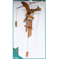 Bali Garden Hanging Dragon Bamboo Wind Chime