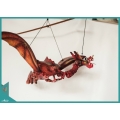 Production Red Dragon Garden Hanging Decoration
