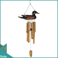 Production Of Outdoor Hanging Wooden Duck Bamboo Wind Chimes