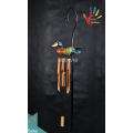 Production Of Outdoor Hanging Wooden Duck Bamboo Wind Chimes