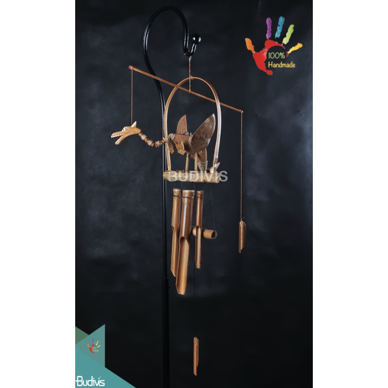 Production Of Outdoor Hanging Dragon Bamboo Wind Chimes