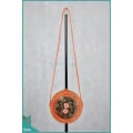 Wholesaler Natural Flower Rattan Woven Round Bag