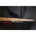 Beautiful Blue Whale" Swordfish Beak Carving 100% Handmade