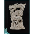 Loong Chinese Dragon Bone Carving