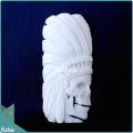 Indian Skull Style Cow Bone Carved Soul Model