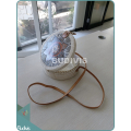 Batik Star Pattern Round Rattan Bag