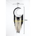 Black And White Crescent Lace Wall Hanging Dream Catcher