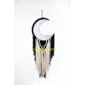 Black And White Crescent Lace Wall Hanging Dream Catcher