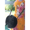 Black Hand Woven Natural Atha Round Bag Best Seller