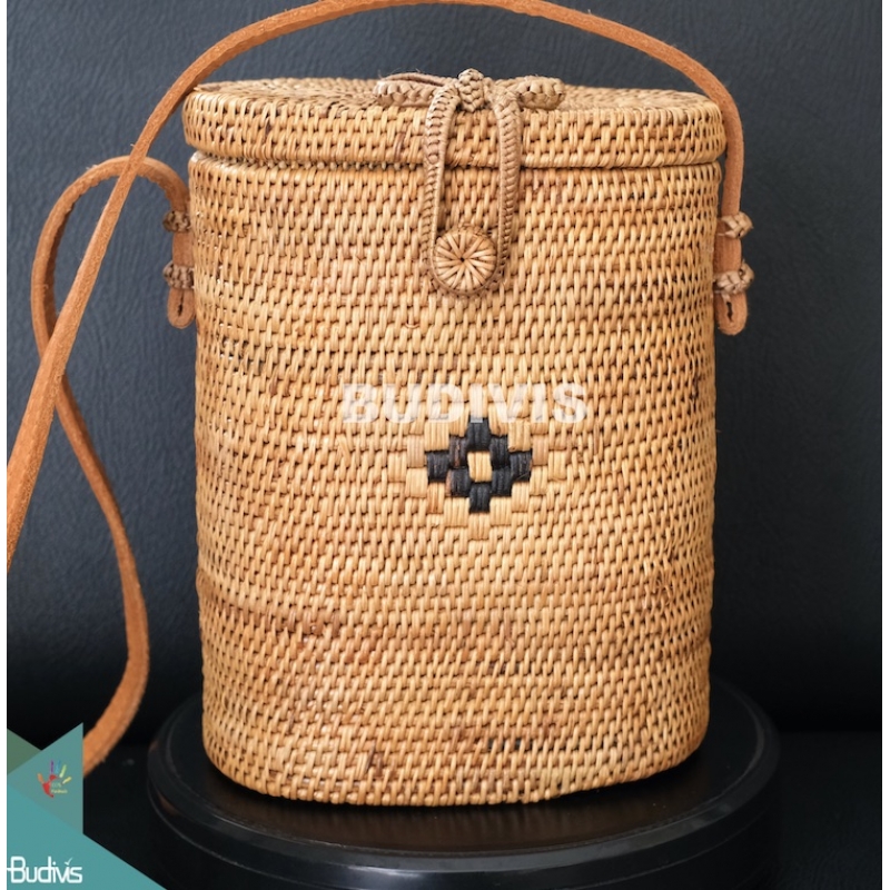 Long Oval Crossbody Rattan Bag, Best Selling Rattan Bag