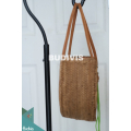 Crescent Rattan Tote