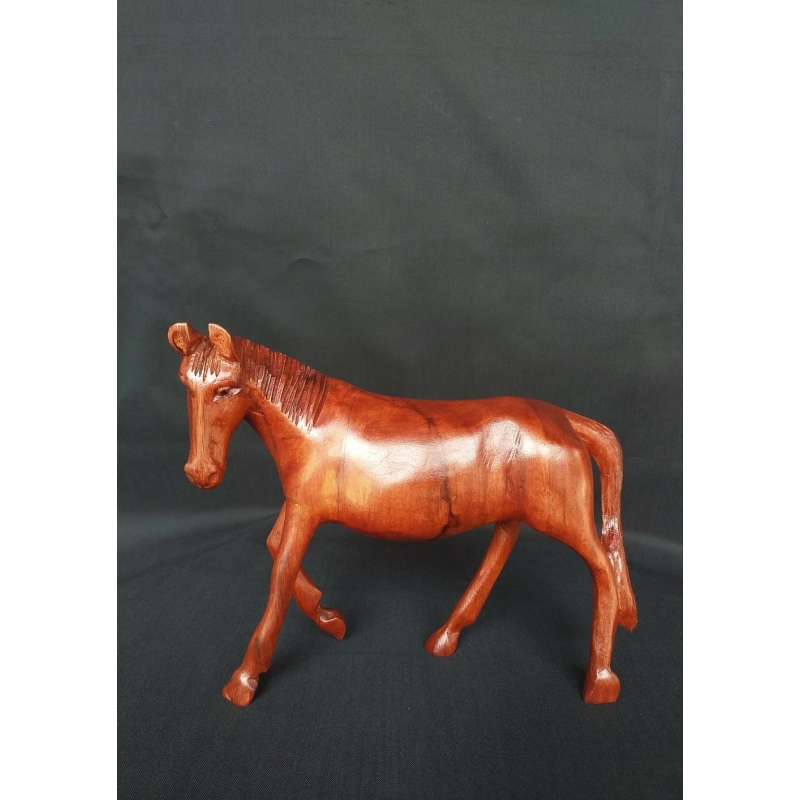 Bali Manufacturer Wooden Carved Horse Wholesale