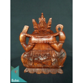 Indonesia Best-Selling Wood Carving Top Grade Ganesha