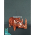 Bali Wholesale Wooden Carved Rhino Production