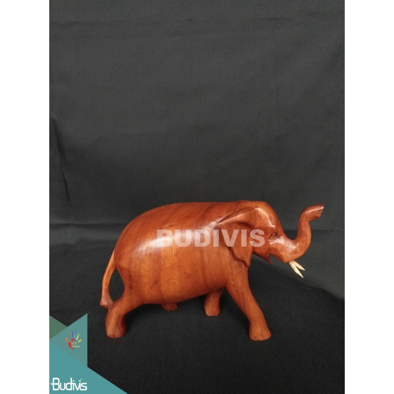 High Quality Wood Carving Simple Elephant Factory