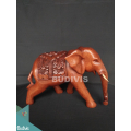 High Quality Thai Wooden Elephant Carving Factory