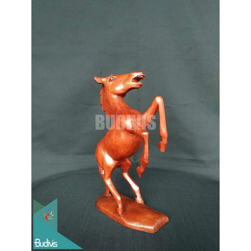 Bali Manufacturer Wooden Carved Horse Wholesale