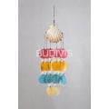 Seashell Capiz Wind Chime, Shell Wind Chime, Bali Shell Wind Chimes