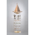 Seashell Capiz Wind Chime, Shell Wind Chime, Bali Shell Wind Chimes