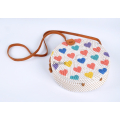 Ready-Made Paper-Cut Rattan Wrap Heart Pattern