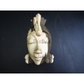 Wooden Jewelry Box - "Funny Face" made of Solid Wood for your Precious Jewelry. Rustic Home Décor