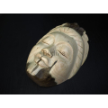 Serenity Lady Wooden Mask Ornament