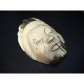 Serenity Lady Wooden Mask Ornament