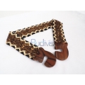 Handmade Coconut Shell Elastic Belt