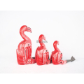 Balinese Wooden Statue Animal Model, Flamingo