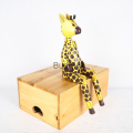 Supplier Wooden Statue Animal Model, Giraffe