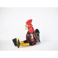 Factory Direct Sale Wooden Statue Animal Model Rooster