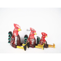 Factory Direct Sale Wooden Statue Animal Model Rooster