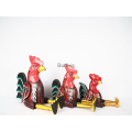 Factory Direct Sale Wooden Statue Animal Model Rooster