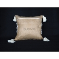 Bali Bohemian Burlap Macrame Hand Knitted Pillowcase