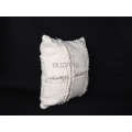 Home Decor Bohemian Burlap Lace Handwoven Pillowcase