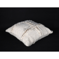 Home Decor Bohemian Burlap Lace Handwoven Pillowcase