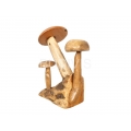 Wholesale Custom Wooden Mushroom Indoor or Outdoor Decoration, Garden Decoration Idea