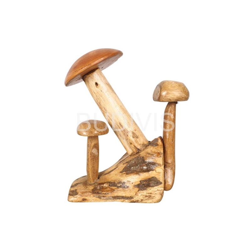 Wholesale Custom Wooden Mushroom Indoor or Outdoor Decoration, Garden Decoration Idea