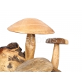 Wholesale Custom Wooden Mushroom Indoor or Outdoor Decoration, Garden Decoration Idea