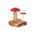 Wholesale Custom Wooden Mushroom Indoor or Outdoor Decoration, Garden Decoration Idea