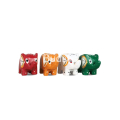 Wholesale Wooden Animal Statue Elephant Model Set 4