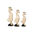 Wholesale Wooden Animal Model Duck Set 3