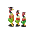 Wholesale Wooden Animal Model Duck Set 3