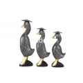 Wholesale Wooden Animal Model Duck Set 3