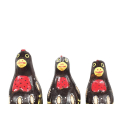 Wholesale Wooden Animal Model Chicken Set 3