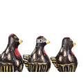 Wholesale Wooden Animal Model Chicken Set 3