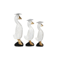 Wholesale Wooden Animal Model Duck Set 3