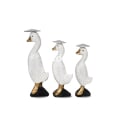 Wholesale Wooden Animal Model Duck Set 3